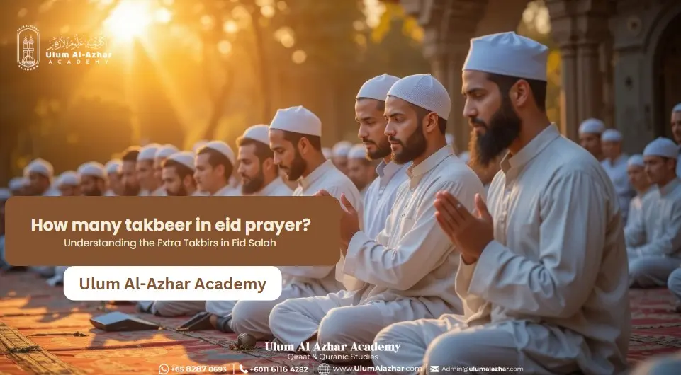 How many takbeer in eid prayer? Understanding the Extra Takbirs in Eid Salah
