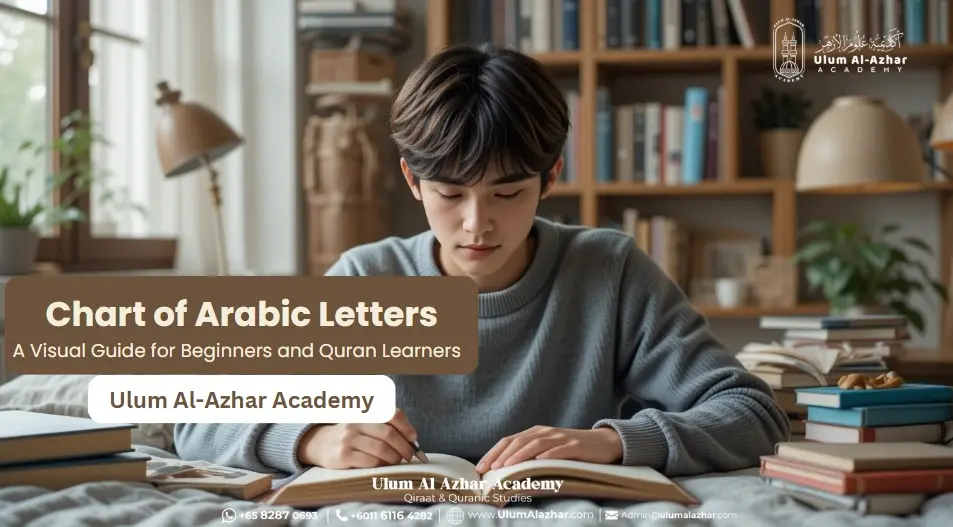 Chart of Arabic Letters: A Visual Guide for Beginners and Quran Learners