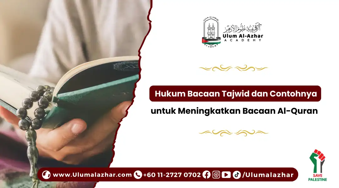 Tangan memegang mushaf dan tasbih