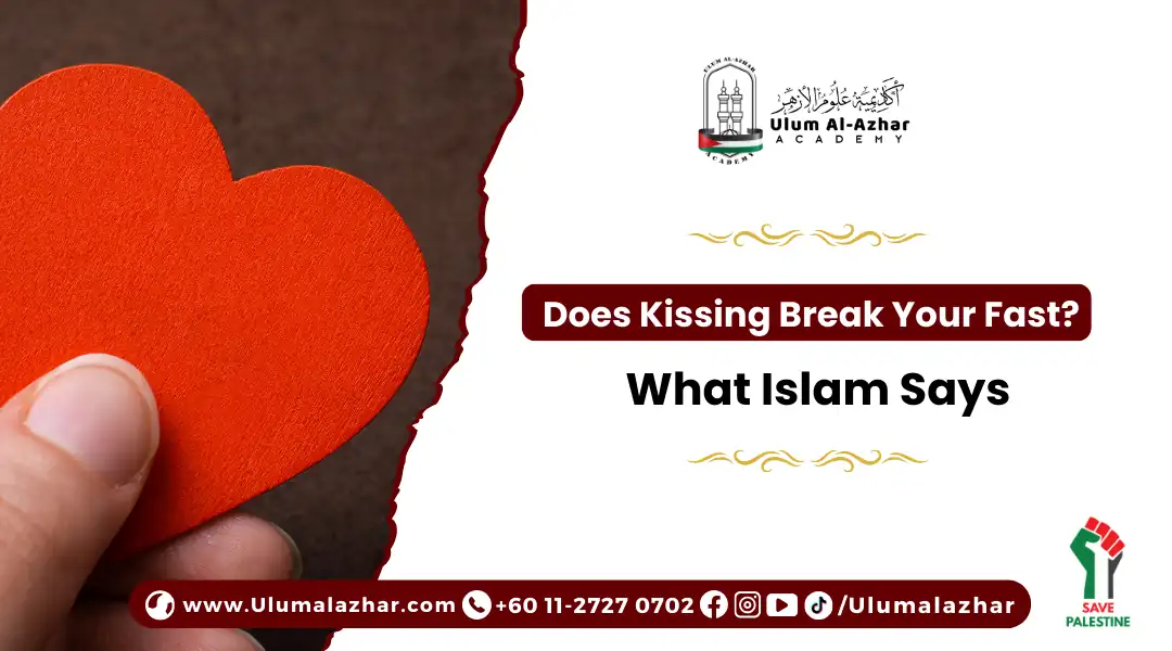 Showing affection through kissing, Does Kissing Break Your Fast?