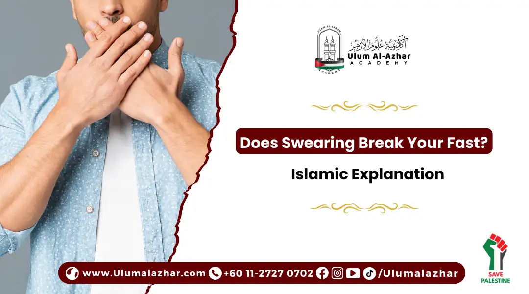 Muslims wonder whether does swearing break your fast or not.