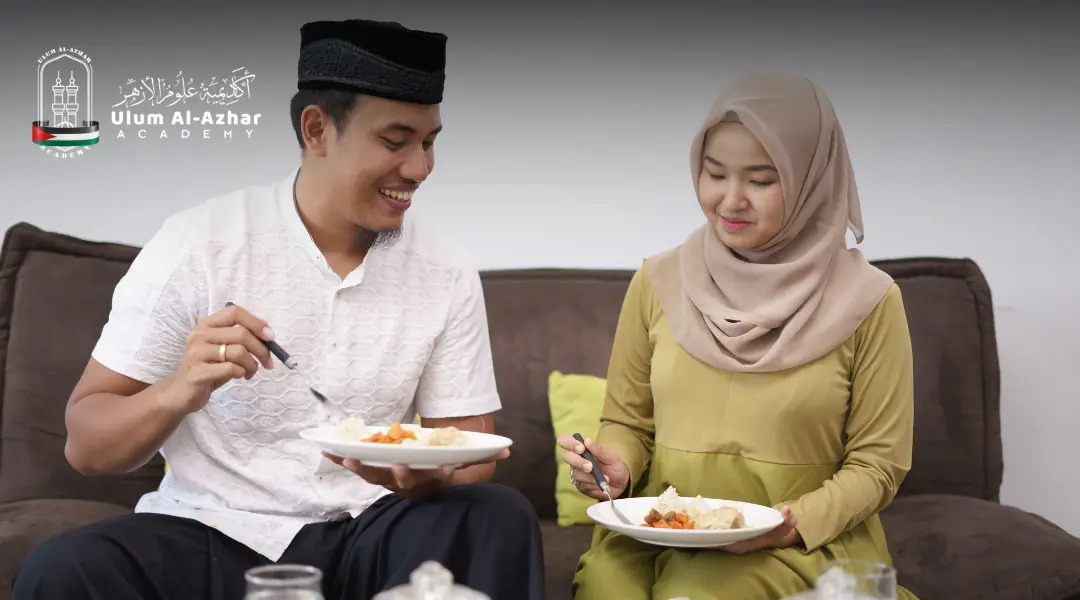 Muslim family sharing iftar as a reason of why Does Muslim Fast
