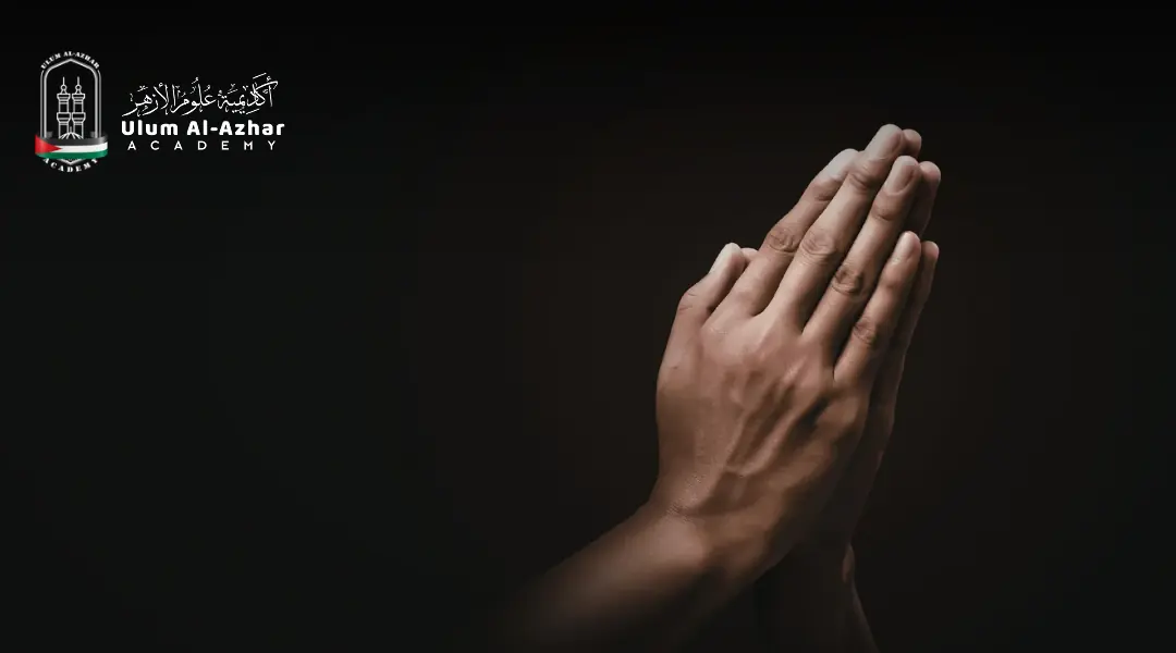 A believer making duas laylatul qadr in night prayer during Ramadan