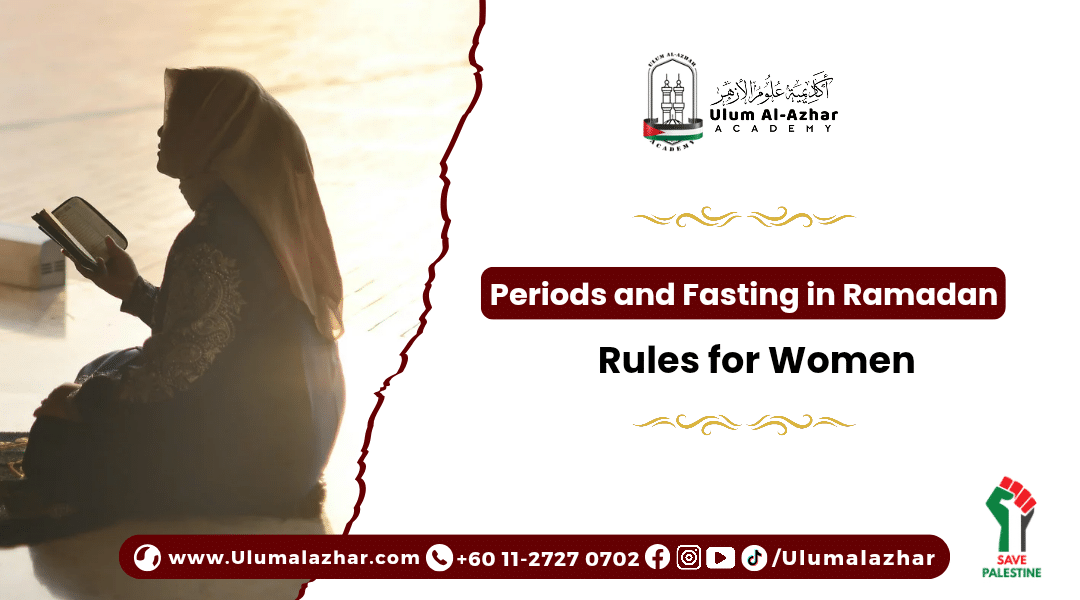 Guide explaining periods and fasting in ramadan for Muslim women