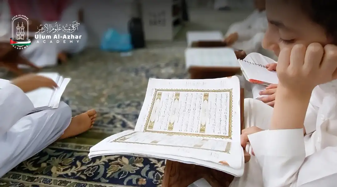 Muslims reflecting while they read the quran during ramadan