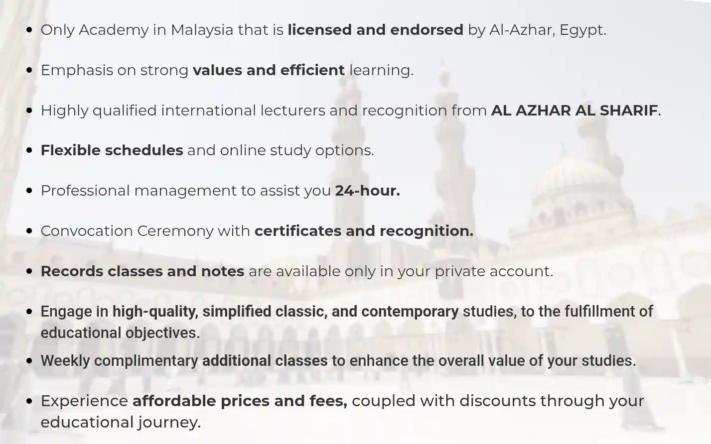 Ulum Alazhar Academy arabic speaking course online session