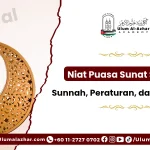 niat puasa sunat syawal untuk panduan umat Islam