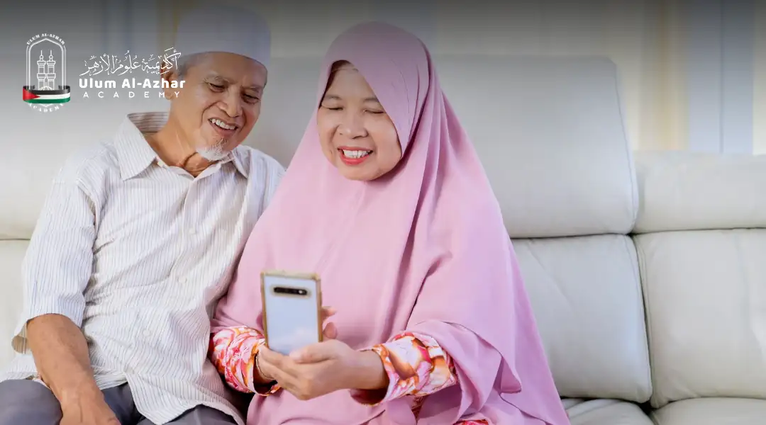 Husband and wife learning qurbani rules for husband and wife