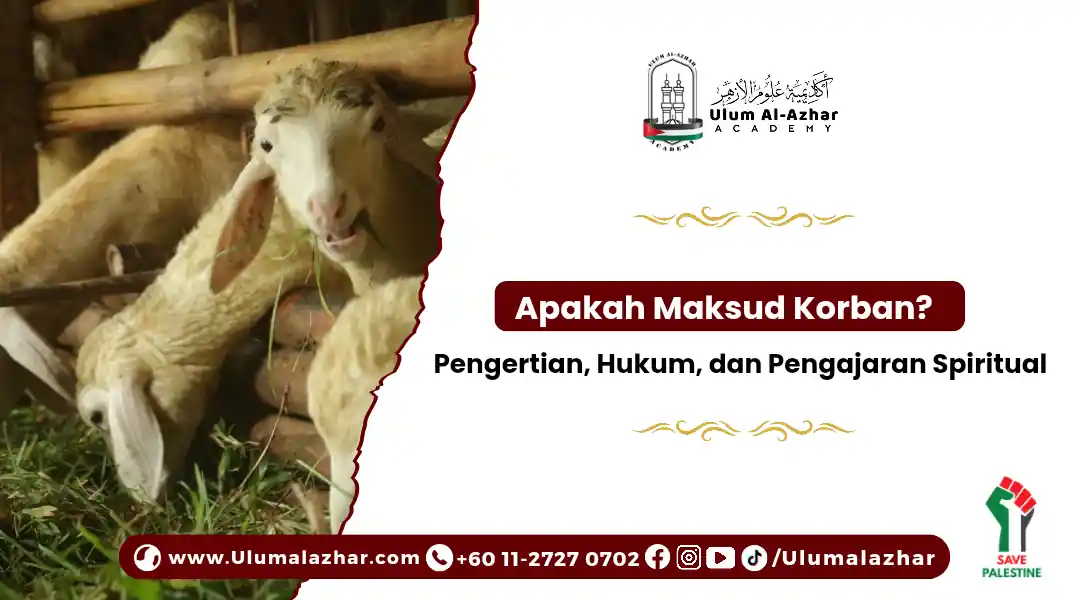 Maksud korban dan penyembelihan haiwan pada Hari Raya Aidiladha