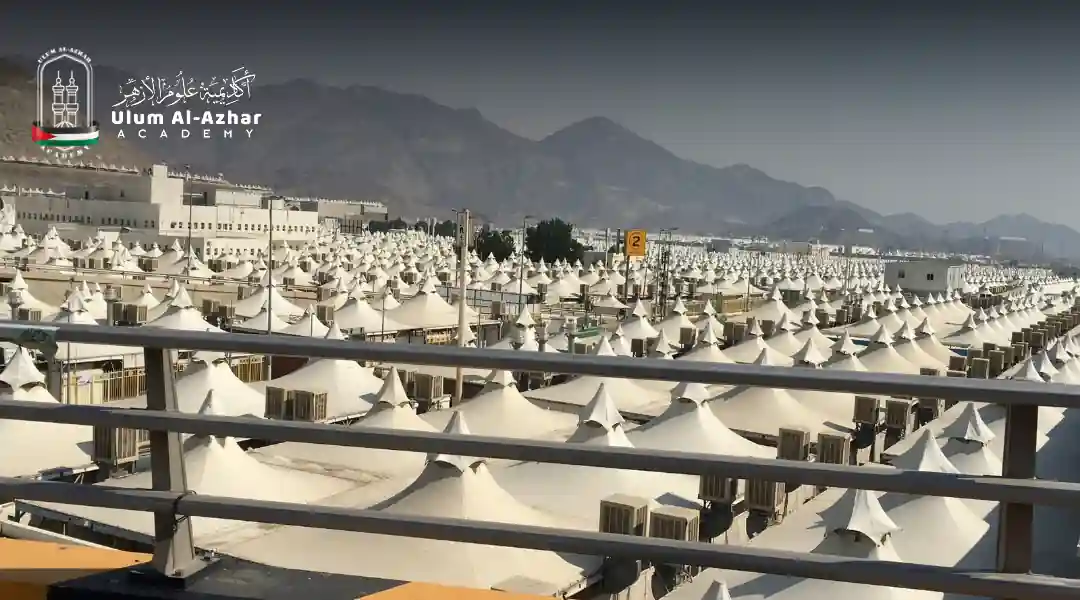 Mina in islamic hajj date season