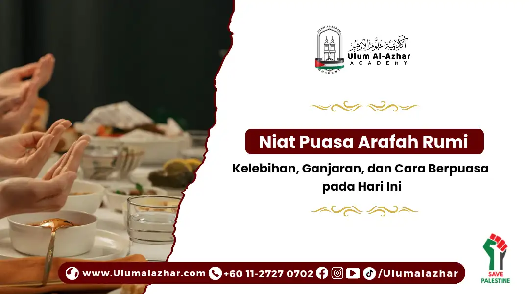 Niat puasa arafah rumi untuk diamalkan pada hari Arafah