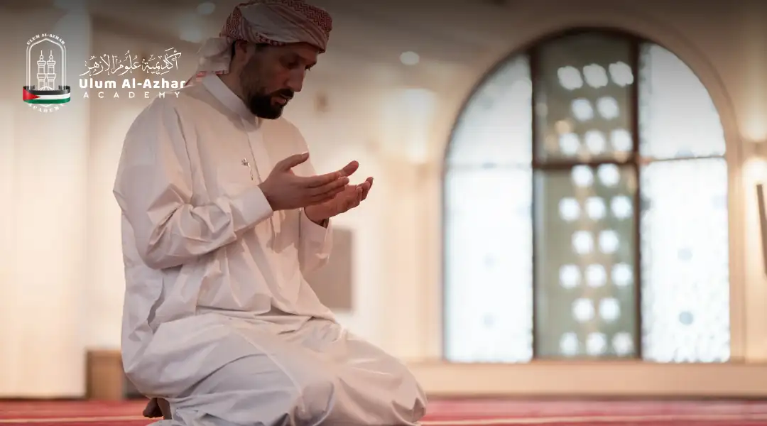 Step by step prayer in islam for beginners at mosque