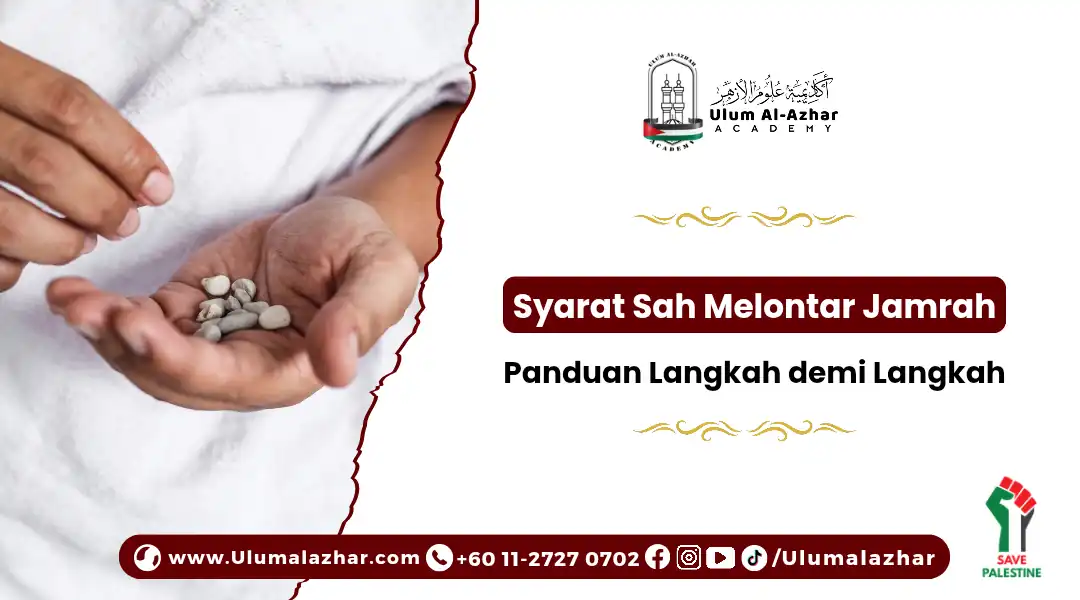Suasana melontar jamrah mengikut syarat sah melontar jamrah