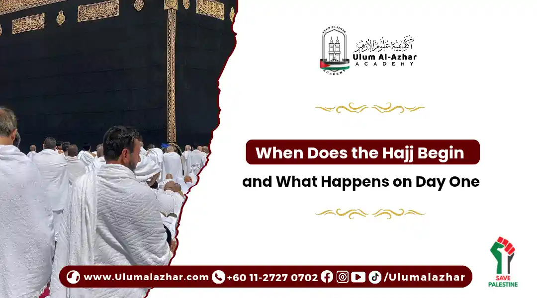 When does the Hajj begin during Dhul Hijjah pilgrimage season