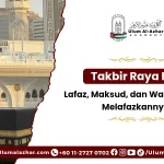 takbir raya haji meriah pada malam Hari Raya Aidiladha